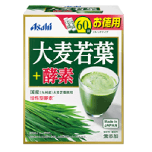 【アサヒグループ食品】大麦若葉+酵素 スティック包装 3g×60袋