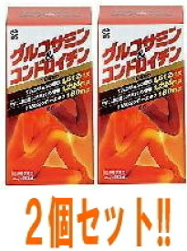 【送料無料!!　】　 グルコサミン＆コンドロイチン　108g（300mg×360粒）×2個セット!!【井藤漢方製薬】【YDKG-kj】【Be_3/4_1】