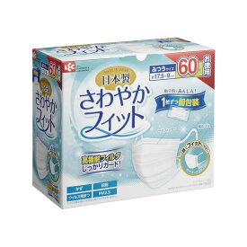 【レック】さわやかフィットマスク　ふつうサイズ　60枚入り