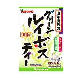 ★全商品【2個でP5倍！3個でP10倍】まとめ買いがお買い得! 4/10 1:59まで【山本漢方】グリーンルイボスティー100％3g×18パック