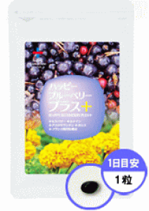 ハッピーブルーベリープラス30粒【1ヶ月分】【アイケア】