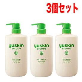 【送料無料！お得な3個セット！】【ユースキン製薬】ユースキン　シソラ　ボディシャンプー（500mL）【医薬部外品】