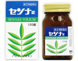 【第(2)類医薬品】センナ錠　120錠　【皇漢堂】