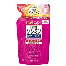 【今月限定★全商品ポイント5倍】【小林製薬】ケシミン浸透化粧水とてもしっとり詰替用140ml