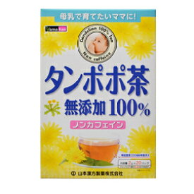 山本漢方　たんぽぽ茶(タンポポ茶）　無添加100％　2g×20包