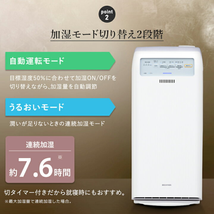 楽天市場】空気清浄機 加湿器 大容量 コンパクト 17畳 加湿空気清浄機 