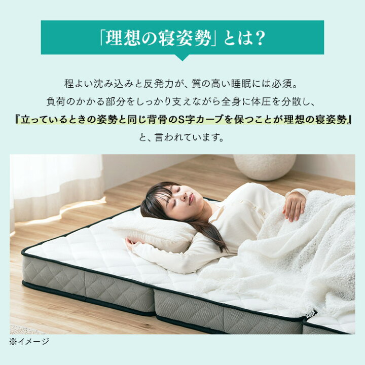 楽天市場】＼家庭ごみで処分可能／マットレス シングル コイル 