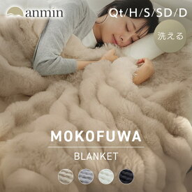 《ポイント10倍★18時~》毛布 ブランケット もこもこ ポコポコ 韓国 可愛い おしゃれ とろける 肌触り もこふわ毛布　クォーターサイズ ハーフサイズ シングル セミダブル ダブル ひざ掛け 寝具 暖かい 厚手 なめらか 2枚合わせ 節電 ウォームビズ ふわふわ
