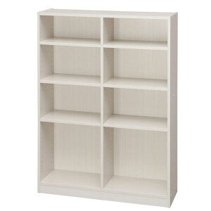 【送料無料】アイリスオーヤマ スペースフィットラック 4段 (幅90×奥行29×高さ120cm) S-SFR1290 スリム すきま収納 家具 インテリア ウッドラック 本棚 リビング収納 ラック カラーボックス おし