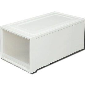 《ポイント5倍★19日10時迄》収納ボックス 衣装ケース 引き出し プラスチック 単品 幅39 奥行74 高さ30 深型 収納ケース チェスト 1段 透明 開閉スムーズ スタッキング 押し入れ収納 押入れ 整理 衣類収納 アイリスオーヤマ MG-7430 *[SA]