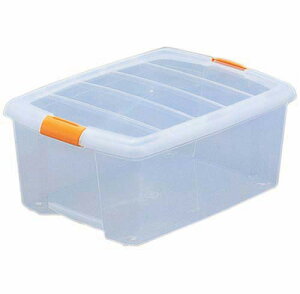 収納ケース 収納ボックス クリアボックス 衣装ケース プラスチック コンテナ 蓋付 フタ付 取っ手付 Mサイズ浅型 透明 クローゼット 押し入れ 服 衣類収納 収納 大容量 天袋 アイリスオーヤマ