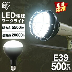 LED電球 投光器用 5500lm LDR44D-H-E39-E LED電球 LEDライト ライト 灯り LED投光器 投光器 作業灯 昼光色 E39 作業現場 工事現場 アイリスオーヤマ