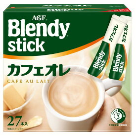 ＼1000円ポッキリ／「ブレンディR」 スティック カフェオレ27本 コーヒー カフェオレ ブレンディ スティック インスタント 粉 AGF 【D】