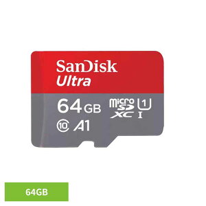 SanDisk Ultra microSDXC UHS-IJ[h 64GB SDSQUAB-064G-JN3MA SDJ[h 64GB sandisk TfBXN RpNg e f[^ۑ ϋv 掿 TfBXN y[ցz