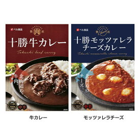カレー 十勝カレー 送料無料 牛カレー チーズカレー 濃厚カレー モッツァレラチーズ入り 十勝 チーズ カレー モッツァレラチーズ