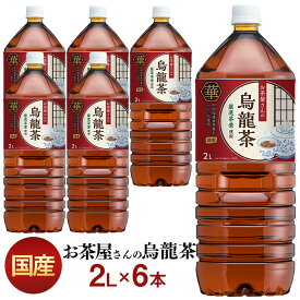 お茶 2L ペットボトル 送料無料 LDCお茶屋さんの烏龍茶2L 6本 烏龍茶 飲料 ドリンク ペットボトル 2リットル ウーロン茶 エルディーシー 風味豊か 日本の水 まとめ買い 飲み物 LDC【D】【代引き不可】