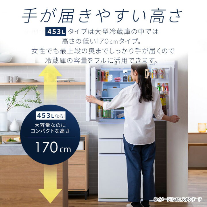 楽天市場】冷蔵庫 フレンチドア 両開き 大容量冷凍室 ファン式 自動 