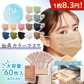 マスク 不織布 大容量 60枚 アイリスオーヤマ アイリスヘルスケア 小さめ ふつう 大きめ 不織布マスク プリーツ 白 カラー プリーツマスク カラーマスク APN-60 *【メール便】【代金引換不可・日時指定不可】