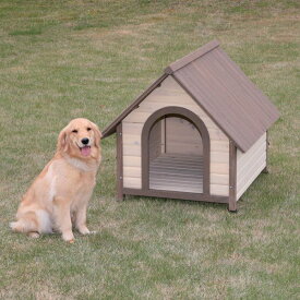 《犬小屋》ウッディ犬舎 WDK-900 [犬小屋 大型犬用 屋外用 木製 アイリスオーヤマ] おしゃれ