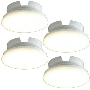 【4個セット】小型シーリングライト 薄型 600lm 小型シーリング SCL6L-UU 電球色 SCL6N-UU 昼白色 SCL6D-UU 昼光色 LED小型 照明 電気 節電 工事不要 省エネ LED LEDライト 電球 照明 エコ アイリスオーヤ