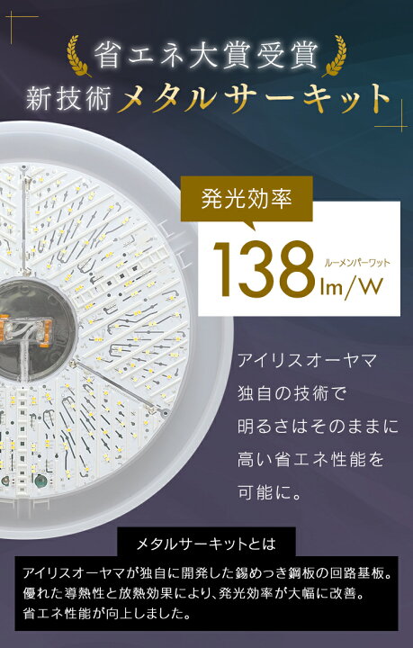 楽天市場】【2個セット】シーリングライト おしゃれ 14畳 CL14DL-5.1CF 