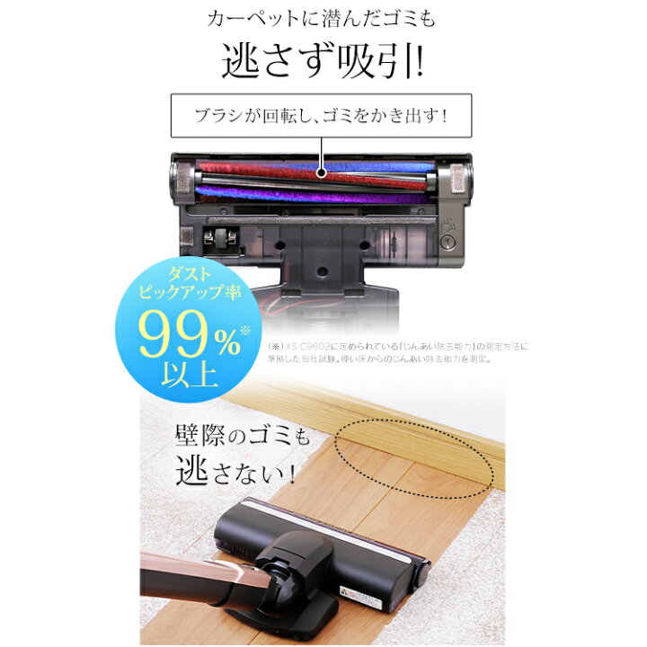 楽天市場】掃除機 コードレス 紙パック式 紙パック アイリスオーヤマ 