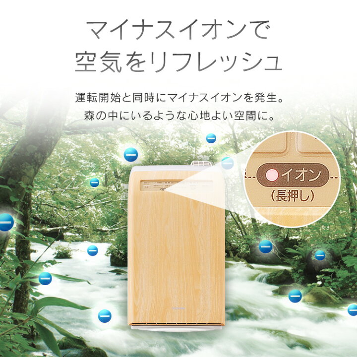 楽天市場】空気清浄機 加湿器 花粉対策 スチーム式 コンパクト 小型 