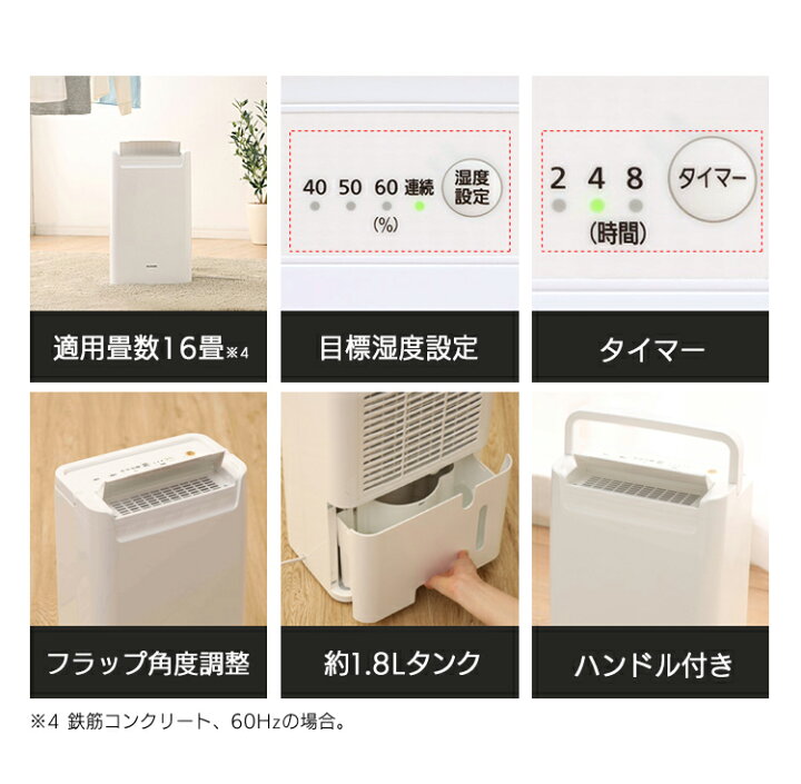 楽天市場】除湿機 コンプレッサー式 衣類乾燥除湿機 部屋干し ニオイ 