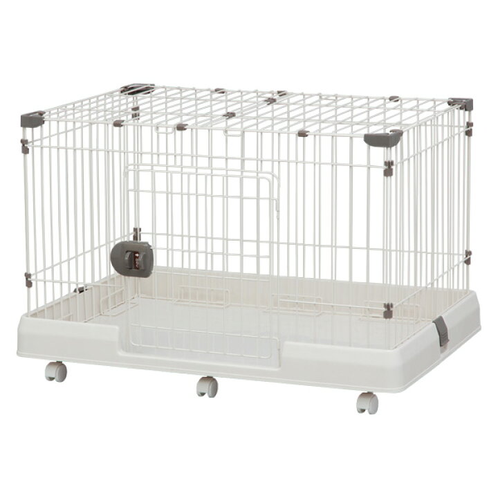 楽天市場 犬 ゲージ トイレ別 犬 ケージ カバー ペットサークル キャスター 犬 ケージ 1段 シニア犬 老犬 目隠し 子犬 飼い始め アイリスオーヤマ ルームケージ Rkg 900l ミルキーブラウン おしゃれ 便利生活 マイルーム