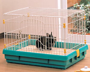 ラビットケージ UK-650 パステルグリーン ペット用品 ペットと暮らす 飼育 生活用品 おしゃれ アイリスオーヤマ
