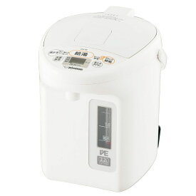 象印 VE電気まほうびん ホワイト CV-TE22-WA送料無料 ZOJIRUSHI 電気ポット まほうびん 電気魔法瓶 保温 優湯生 cvte22 省エネ 時短 簡単操作 【D】