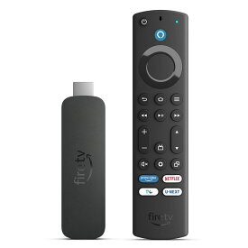 ファイヤースティック ストリーミングメディアプレーヤー Amazon Fire TV Stick 4K Max (第2世代) ブラック B0BW37QY2V Wi-Fi_6E対応 リモコン+スティック 16GBストレージ Alexa対応 amazonスティック Alexaウィジェット コンテンツ チャンネル 【D】