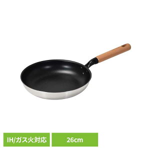 �t���C�p�� 26cm IH �K�X�� �ӂ��f���� �R�[�e�B���O �������ɂ��� �����w���Ή� PFOA PFOS �t���[ �������ȒP ��l��炵 �V���� �p�[������ �t�@�X�g�N�b�N+ Fast COOK+ 2�w�|�_�C�������h�R�[