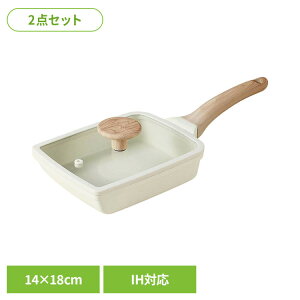 �J���[�e IH �G�b�O�p�� �K���X�W 2�_�Z�b�g 14×18cm �A�C�{���[ NM-5251 COSY-ICE �ʎq�Ă��� ���Ă� �ʎq�Ă� �G�b�O�p�� �t�^ �Z�b�g IH �K�X �I�[���M�� ���킢�� CAROTE�i�J���[�e�j