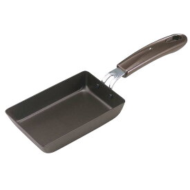 卵焼き フライパン IH ガス 卵焼き器 エッグパン 1個でぴったり玉子焼 27473 卵焼きフライパン 玉子焼き 卵焼き機 ih おしゃれ くっつきにくい 朝食 鉄 鉄製 キッチン 料理 角型フライパン【B】【下村企販】