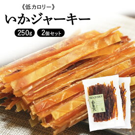 [最大400円OFFクーポン/新生活フェア]【2袋セット】 するめジャーキー 250g イカジャーキー するめ あたりめ スルメ おつまみ 海鮮 イカ 珍味 いか 乾物 つまみ 酒のつまみ 高たんぱく 常温保存 チャック付き袋 おやつ お酒 お酒のおつまみ 晩酌 家飲み *