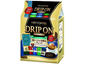 【6個セット】ドリップオン バラエティパック（12杯分） コーヒー 珈琲 ドリップコーヒー ドリップバッグ ドリップパック ドリップオン セット KEY COFFEE KEYCOFFEE キーコーヒー【D】