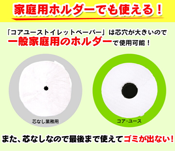 楽天市場】トイレットペーパー コアレス 6ロール×8パック 48ロール ホワイト芯なし シングル 6ロール トイレットペーパーシングル トイレットペーパー6ロール 芯なしシングル シングルトイレットペーパー 春日製紙工業 再生紙 エコ 古紙 トイレ 便所 収納 : 便利生活 マイ ... 楽天市場】トイレットペーパー コアレス 6ロール×8パック 48ロール ホワイト芯なし シングル 6ロール トイレットペーパーシングル トイレットペーパー6ロール 芯なしシングル シングルトイレットペーパー 春日製紙工業 再生紙 エコ 古紙 トイレ 便所 収納 : 便利生活 マイ ...