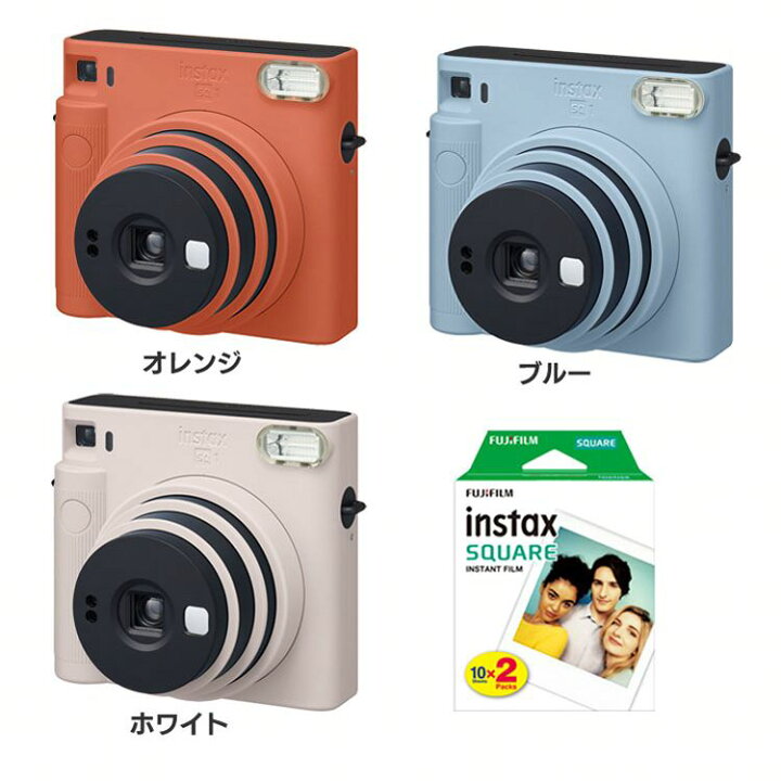 楽天市場】チェキSQ1+スクエアフィルム INSTAX SQUARE WW 2 チェキ 