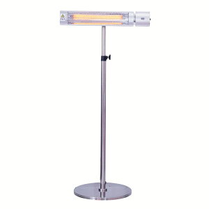 フェアリー(スタンド設置モデル)1000W S HEAT-C-101SSH ステンレス 暖房 暖房機器 ヒーター スタンド型 アルミ【B】