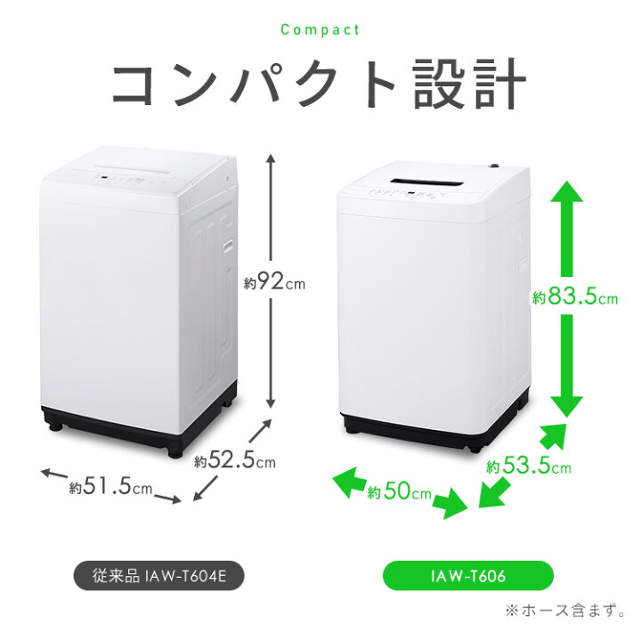 楽天市場】洗濯機 6kg 縦型 一人暮らし 全自動洗濯機 縦型洗濯機 節水 