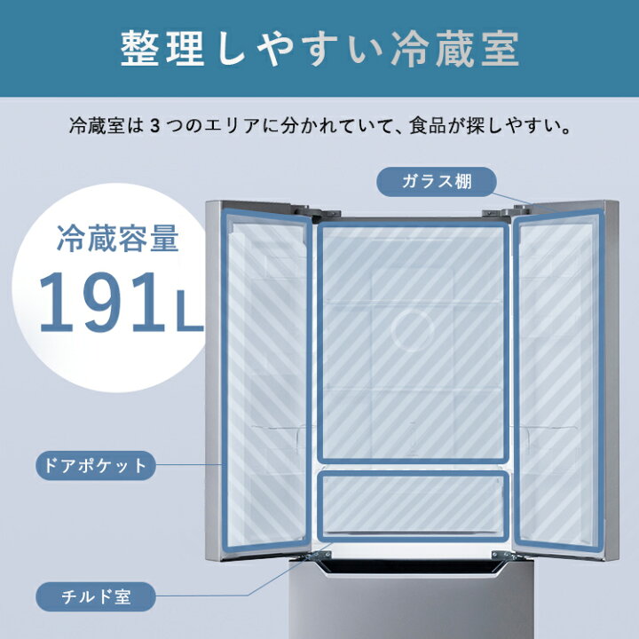 楽天市場】≪ポイント5倍☆13日9:59迄≫冷蔵庫 320L フレンチドア 大凍 