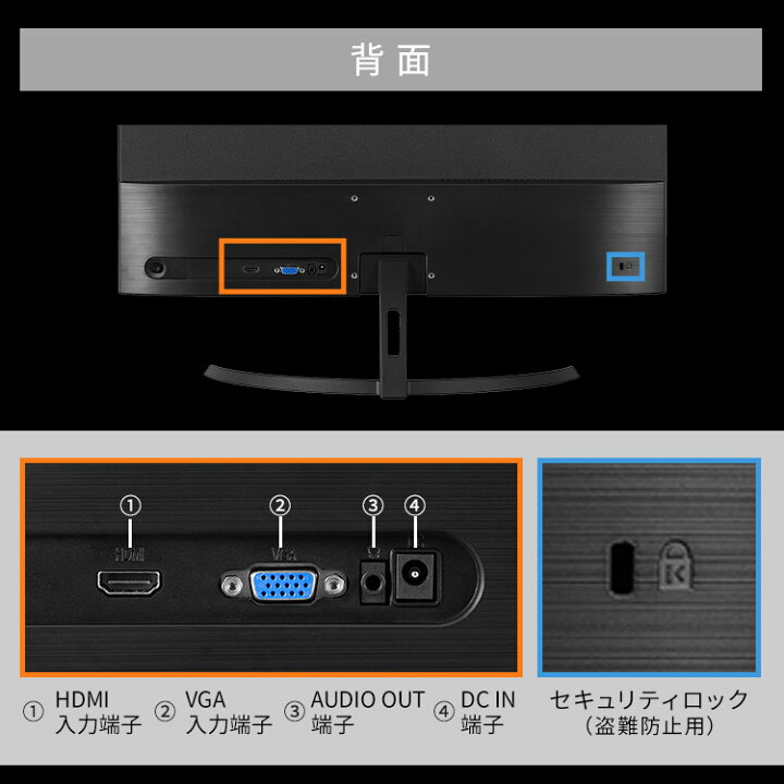 楽天市場】モニター 23.8インチ 23インチ フルhd 高画質 100Hz VA 