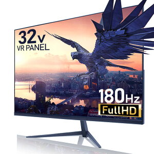 [ő2,000~OFFN[|] Q[~Oj^[ 32C` j^[ fBXvC FHD 180Hz tbV[g x HDMI fBXvC|[g VESA Xs[J[ tȒP AC