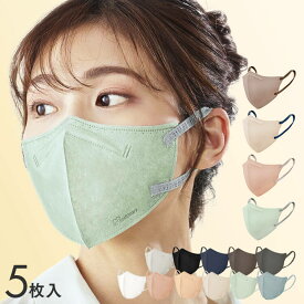 DAILY FIT MASK 立体 5枚入(ホワイトのみ7枚) RK-F5XS／S／M／L 小さめ ふつう ふつうワイド ゆったり マスク mask ますく 花粉 ウイルス 飛沫 細菌飛沫 PM2.5 風邪 花粉 立体 個別包装 幅広耳ひも カラーマスク 個包装 アイリスオーヤマ【メール便】