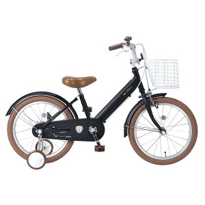 マイパラス子ども用自転車 18インチ MD-18自転車 子ども こども 子供 プレゼント クリスマス 補助輪 かわいい おしゃれ 18インチ アクア ストーン フラミンゴ【TD】 【代引不可】