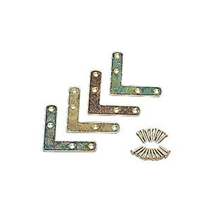 ボード用金具L字4枚セットZ-12L アイリスオーヤマ (DIY/日曜大工/手作り/木製ラック/棚板/DIYボード/部品)