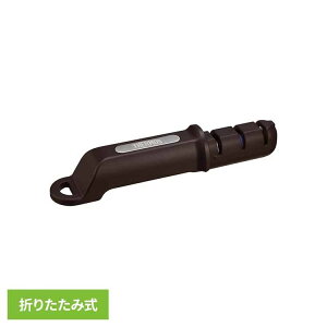 コンパクトシャープナー ブラック ブラック KK-AA001 BK包丁研ぎ器 サーモス 包丁研ぎ 包丁シャープナー シャープナー コンパクト 滑り止め 簡単 研ぎやすい 砥石 サーモス株式会社