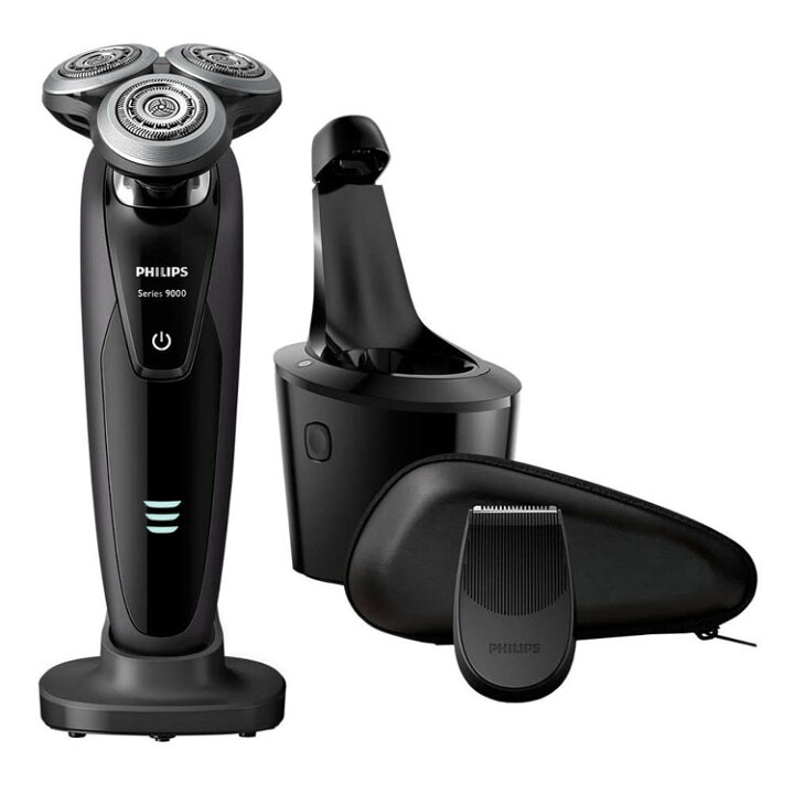 楽天市場 シェーバー フィリップス Philips送料無料 電動シェーバー 電気シェーバー ドライ ウェット 防水 男性 メンズ 髭 深剃り 毎日 手入れ 身だしなみ 回転刃 充電 ギフト プレゼント マットグレー ブラック S9000 S9031 26 D わくわく堂