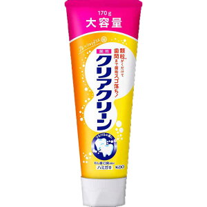 【9個セット】クリアクリーン BIGサイズ 170g 花王 クリアクリーン 歯磨き はみがき まとめ買い 歯みがき 大容量 顆粒 むし歯・口臭 歯磨き粉 医薬部外品 Kao フレッシュシトラス エクストラク